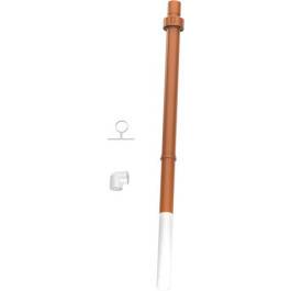 Bosch Grundbausatz C33x, rot, 1,5m, d: 80/125mm Abgaszubehör FC-Set80-C33x (hinten 7738112761