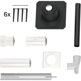 Bosch Grundbausatz C93x, d: 60/100mm Kunststoff Abgaszubehör FC-Set60-C93x 7738112778