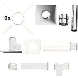Bosch Grundbausatz B53 Edelstahl, d: 110mm oben Abgaszubehör FC-Set110-B53 7738113085