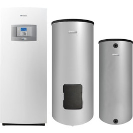 Bosch Wärmepumpe STE 130-1, WH 370 LP1 B, BH 200-5 1 A Wärmepumpen-Paket JUPA STE04 7739614615