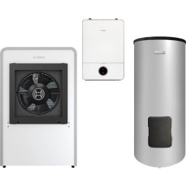 Bosch Wärmepumpe CS7000iAW7IR-S, AWE9, WH 290 LP1 B Wärmepumpen-Paket JUPA CS745 7739619341