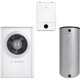 Bosch Wärmepumpe CS7001iAW13OR-T, AWE17, BH200-5, INPA Luftwärmepumpen-Paket BOPA CS727 7739619410