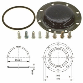 Bosch Handlochdeckel DN120 7747004736