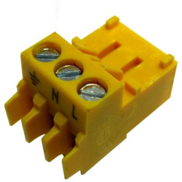 Bosch Anschlussklemme steckbar 3-polig gelb 7747026994