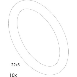 Bosch O-Ring 22x3 EPDM 10 Stück 87161067470