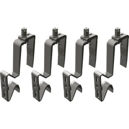 Bosch Dachanbindung Pfannen/Biber, 4 Stück Zubehör für Flachkollektoren FKA 3-2 8718531023
