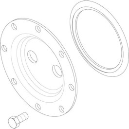 Bosch Handlochdeckel DN120-2x24 Thermoglasur 87185422590