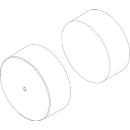 Bosch Abdeckung + Isolierung D197 weiss 8735100029