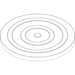 Bosch Abdeckung Deckel D1070 weiss 8735100308