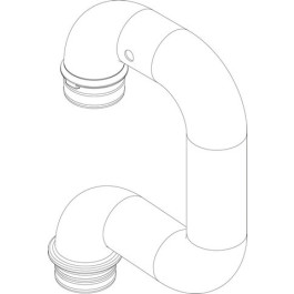 Bosch Ansaugrohr mit Loch 8737602631