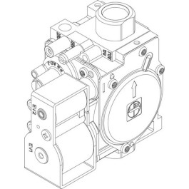 Bosch Gasarmatur SIT 848 230V HNBR 87377015410