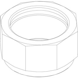 Bosch Klemmring Überwurfmutter 3/4'' # 87377070190
