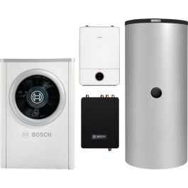 Bosch Wärmepumpe CS7001iAW9OR, AWE9, FF27S, BHS750, INPA Luftwärmepumpen-Paket BOPA CS717 8737805618