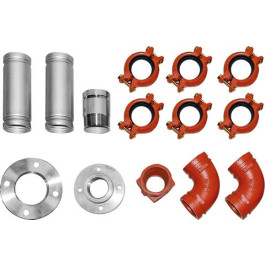 Bosch Vor-/Rücklauf Sole seitlich für T540-2 Zubehör Solewärmepumpen Anschl.-Set 3 8738206906