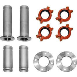 Bosch Vor-/Rücklauf nach hinten für T540/640-2 Zubehör Solewärmepumpen Anschl.-Set 1 8738206909