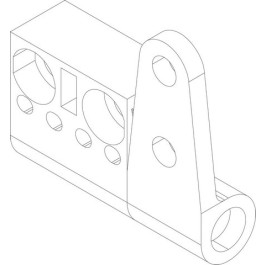 Bosch Scharnier links 8738211450