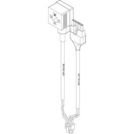 Bosch Verbindungsleitung Gebläse PWM WIDW 900/2740 #8738805139