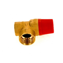 Buderus Membran-Sicherheitsventil MS 1/2'' 3bar für G144, für Verrohrung mit Ausdehngefäß und Pumpe 63005888