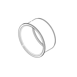 Buderus Stützrohr L50 für Ölbrenner BZ 1.0-27 SB105, für Brennerrohr 63022595