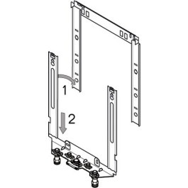 Buderus Montagerahmen für Linea-Single und U104W/WG für GB112 7095128