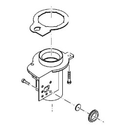 Buderus Venturi GB122-19-24 für GB122-24K (G25), für Gebläse/Gasarmatur 7099654