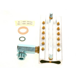 Buderus Düsenplatte 11kW 2LL D1,02 komplett 7100611