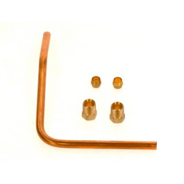 Buderus Anschlussleitung D6 Rücklauf Linea-S für GB112, für Linea-Single19 7100860