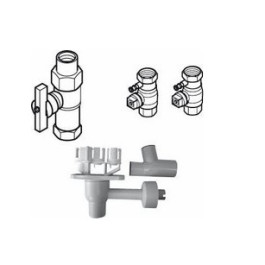Buderus AS5-AP Anschluss-Set 5, Aufputz GA-BS,Siphon, HA, für Single 7736613430