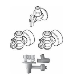 Buderus AS5-UP Anschluss-Set 5,Unterputz GU-BS,Siphon, HU, für Single 7736613431
