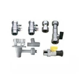 Buderus AS6-AP Anschluss-Set 6, Aufputz GA-BS,Siphon, HA, U-BA für Kombi 7736613432