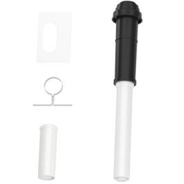 Buderus Grundbausatz DO, d:80/125 schwarz für Wärmeerzeuger mit Kesselanschlussstück nach oben 7738112570