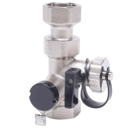 Buderus Logafix V2 Kappenventil MS 3/4'' x 3/4'' PN10 vernickelt 7738342117