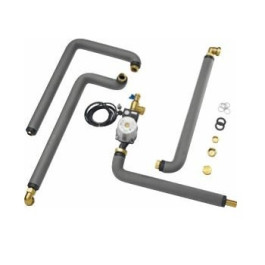 Buderus Heizkessel-Speicher-Verbindungsleitung GB212 HE 40-50 für L/2R, Halteblech 7739603197