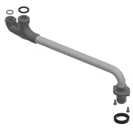 Buderus Rohr Vorlauf für GB162, für Vorlauf/Rücklauf Pumpe Single 7746900325