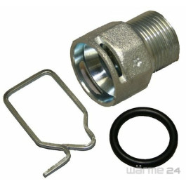 Buderus Fitting G3/4'' für GB162, für Vorlauf / Rücklauf 7746900344