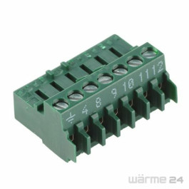 Buderus Anschlussklemme 7-polig BR I grün für GB125, für Verkleidung GB125 V3 7747023989