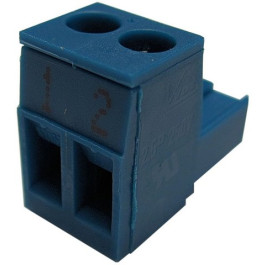 Buderus Anschlussklemme steckbar 2-polig R5 blau für GB162, GB142, GB152, für Bedieneinheit/Kabelbaum 7747027014