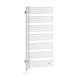 Kermi Diveo-E Designheizkörper H: 132 B: 60cm weiß DVE1A1300602IXK