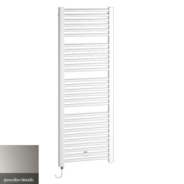 Kermi Basic-E gerade Badheizkörper H: 80,4 B: 89,9cm glanzsilber E0E10080090WCXK