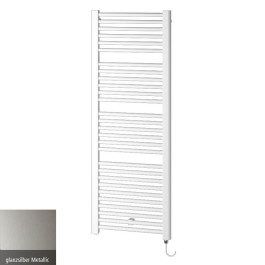 Kermi Basic-E gerade Badheizkörper H: 80,4 B: 89,9cm glanzsilber E0E10080090WFXK