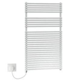 Arbonia Bagnotherm Watt H: 800 B: 500mm, max. P: 400W, weiß RAL9016, WRX weiß, links E3E100800502TXA