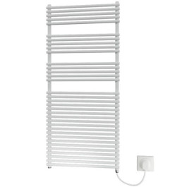 Arbonia Bagnotherm Watt H: 1.200 B: 500mm, max. P: 600W, weiß RAL9016, WRX weiß, rechts E3E101200502SXA