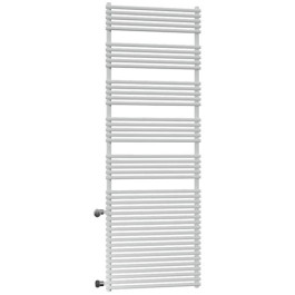 Arbonia Bagnotherm Flex H: 1.800 B: 500mm, weiß RAL9016, Anschluss 12 links, Nabenabstand 500mm E3F101800502LXA