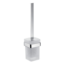 Emco Bürstengarnitur Loft Glasteil satiniert chrom 051500100