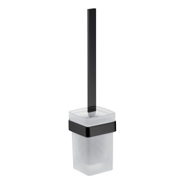 Emco Bürstengarnitur Loft Glasteil satiniert schwarz 051513300