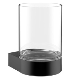 Emco Glashalter Flow Glasteil satiniert schwarz 272013300  