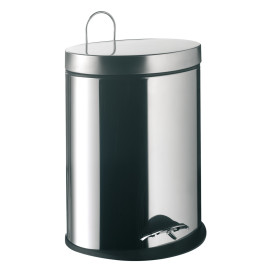 Emco Abfallbehälter System2 Standmodell, oval 5 liter edelstahl 355300004 