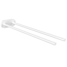 Emco Handtuchhalter Round, starr 2-armig 400mm weiss 435013940 