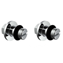 Emco Trägerset Asis Lichtspiegelschrank PureTrägerset für Glasböden 00098 979700098