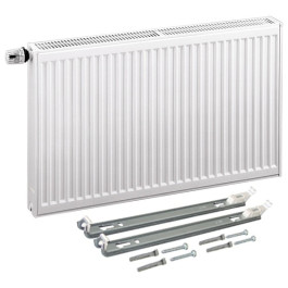 Purmo Heizkörper Profil Ventil Compact Typ 33 H: 30 L: 300cm, weiß, links F07330303001131